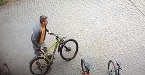 Wizerunek sprawcy kradzieży roweru
