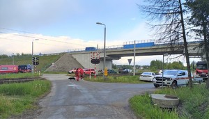 Poszukiwania zaginionego mieszkańca Zatora w terenie