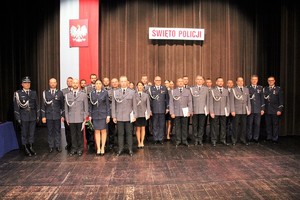 Uroczystość Święta Policji 2025 w oświęcimskim centrum kultury