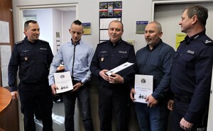 KPP Oświęcim. Pożegnanie policjantów KP Kęty