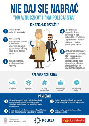 Ulotka informacyjna dla seniorów