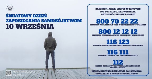 Plakat kampanii Rozmowa na wagę życia