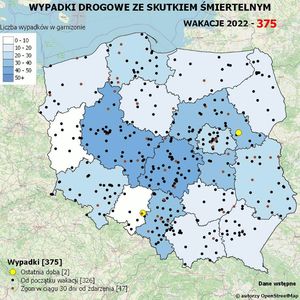 Na ilustracji mapa Polski