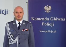 Na zdjęciu Komendant Główny Policji Jarosław Szymczyk w umundurowaniu wyjściowym.